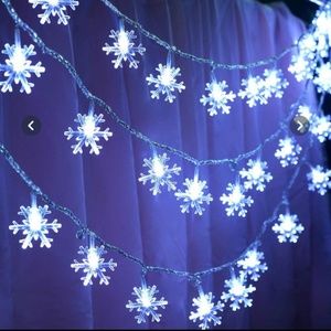 Christmas Lights Snowflake strings lights Star Lights